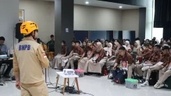 BNPB Sosialisasikan Kesiapsiagaan Bencana Melalui Kegiatan Masa Pengenalan Lingkungan Sekolah (MPLS)